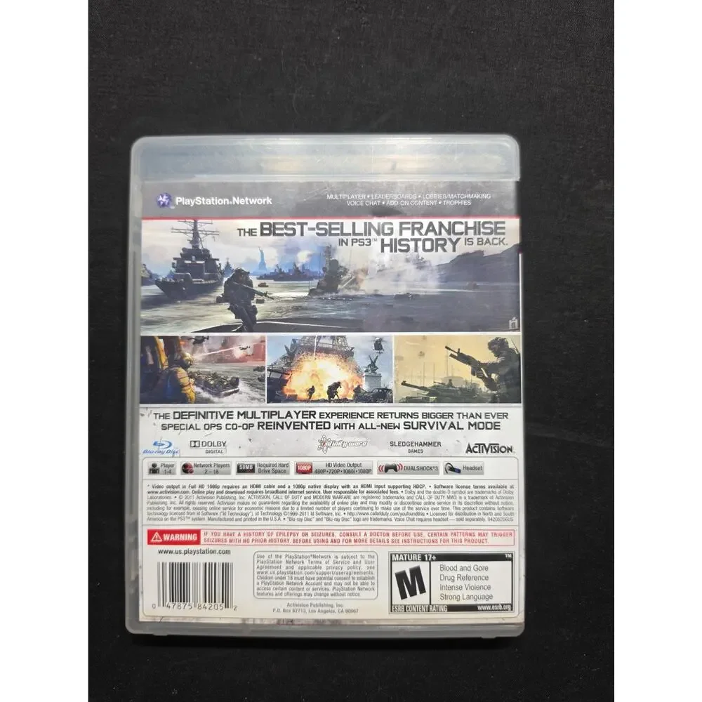 Call of Duty: Modern Warfare 3 - Sony PlayStation 3, Cib, Ps3 Tested